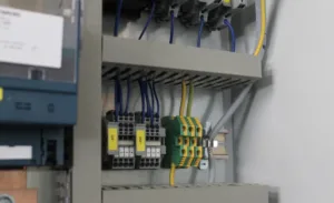 HV box interior view
