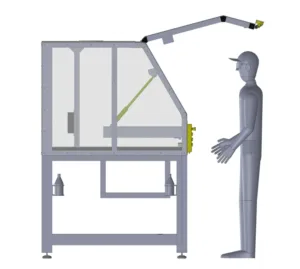 MCW high-voltage test bench 5