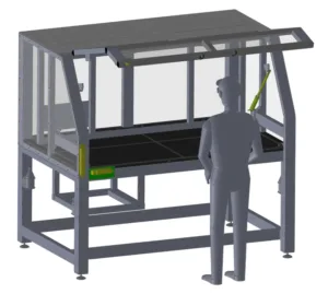 MCW high-voltage test stand 6